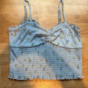NWOT Wild Fable Blue Lemon Cami